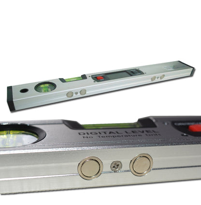 Magnetic angle meter, angle ruler, digital display level ruler, electronic level ruler, digital slope meter, 400MM angle ruler water.